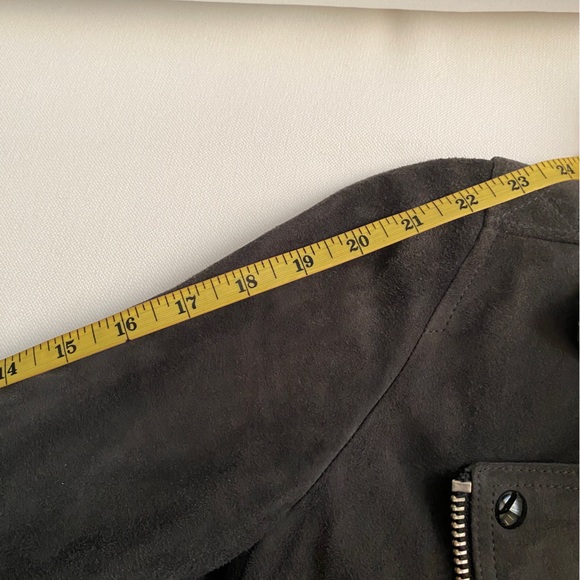 ALLSAINTS Suede Dalby Biker Jacket - Picture 10 of 10